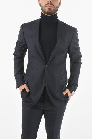 2 Button ACADEMY Notch Lapel Virgin Wool Suit