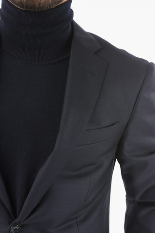 2 Button ACADEMY Notch Lapel Virgin Wool Suit