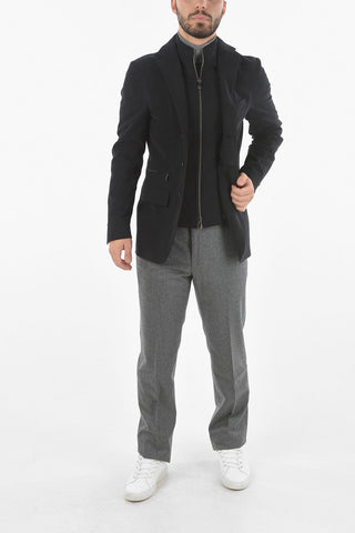 ID Removable Chester Piece IDENTITY Moleskin Blazer