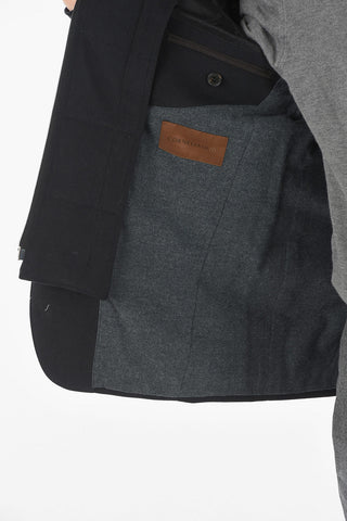 ID Removable Chester Piece IDENTITY Moleskin Blazer