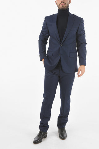 CC COLLECTION Virgin Wool REWARD Pinstriped Suit