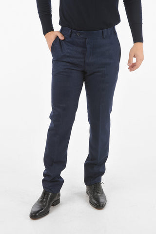 CC COLLECTION Virgin Wool REWARD Pinstriped Suit