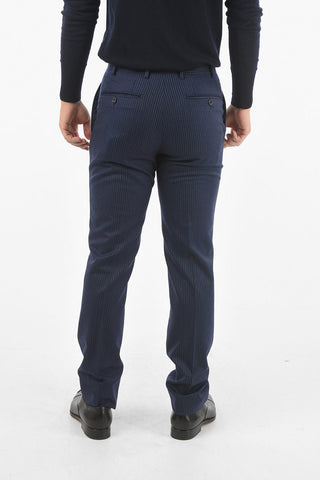 CC COLLECTION Virgin Wool REWARD Pinstriped Suit