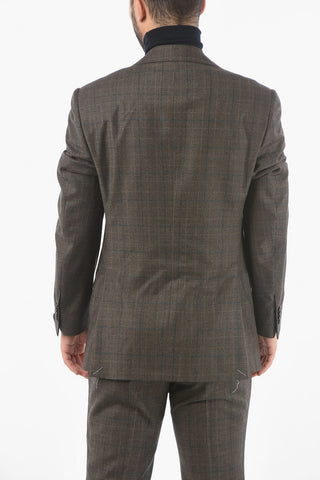 2 Button ACADEMY District Check Virgin Wool Suit