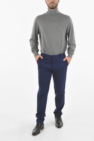 CC COLLECTION BE ELASTIC Hidden Closure Stretch Cotton Pants