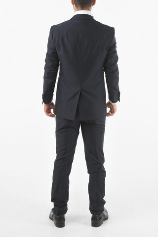3-Piece CERIM.ACADEMY Satin Peak Lapel Suit