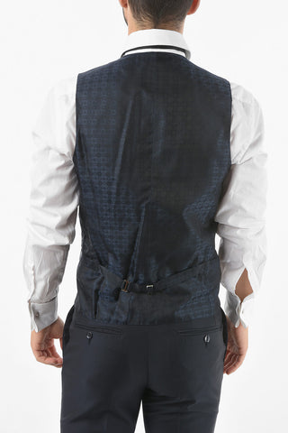 3-Piece CERIM.ACADEMY Satin Peak Lapel Suit