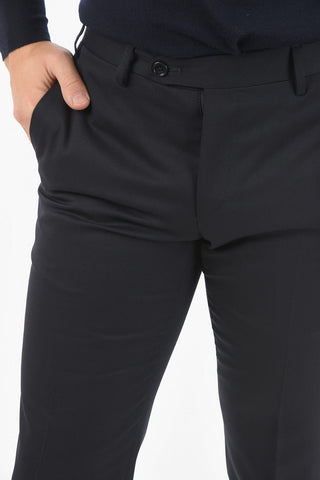NATURAL-STRETCH Abito ACADEMY in Lana Vergine con Tasche ad Aletta