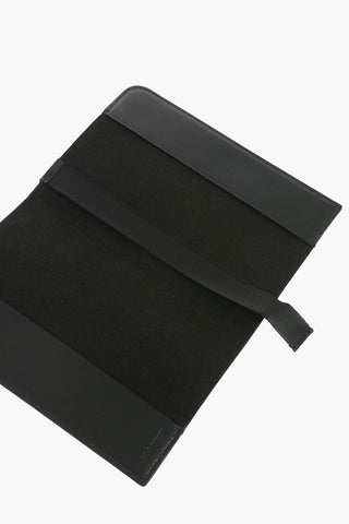 Intarsio Logo Leather THUNDERBOLT Passport Holder 
