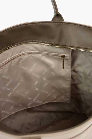 Borsa Tote in Pelle con Dettaglio Zip
