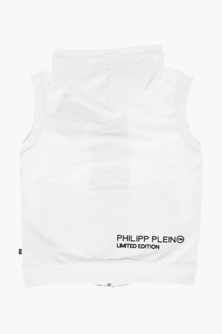 Sleeveless STATEMENT Sweatshirt with Hood