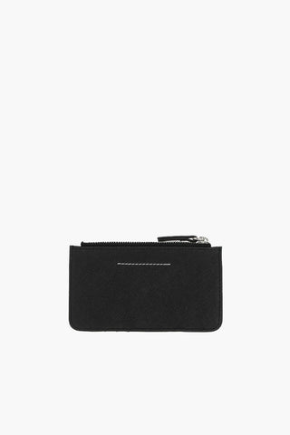 MM6 Faux Leather Card Holder