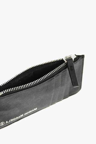MM6 Faux Leather Card Holder