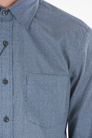 Camicia Pin Check STRETCH SLIM FIT con Taschino