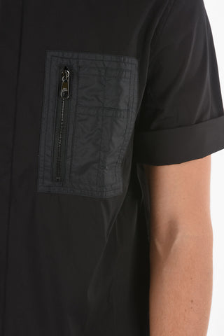 Camicia Utility M.A.1 a Maniche Corte con Taschini