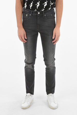 Skinny Fit Faded Jeans 16 cm