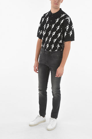 Jeans Skinny Fit Sfumato 16cm