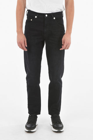 17cm Low Rise Dark Washed Loose Fit Jeans