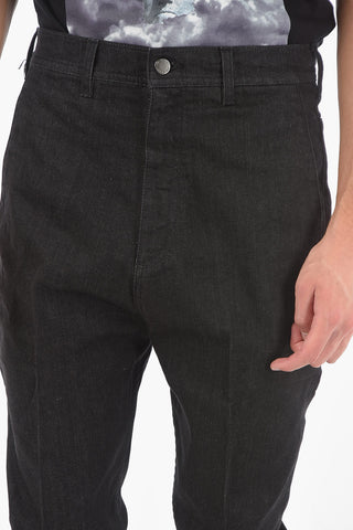 THE GODFATHER OF DENIM Low-Crotch Baggy Jeans with Contrasting Cuffed Ankles 15,5cm