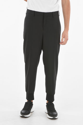low waist slim fit pants