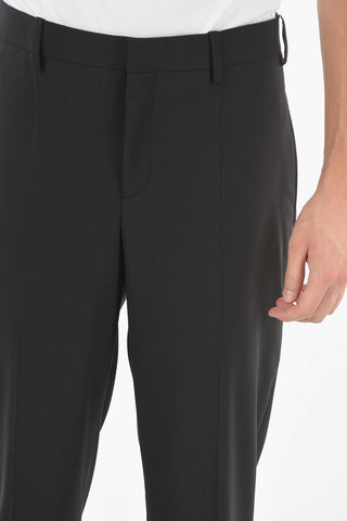 low waist slim fit pants