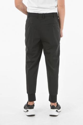 low waist slim fit pants