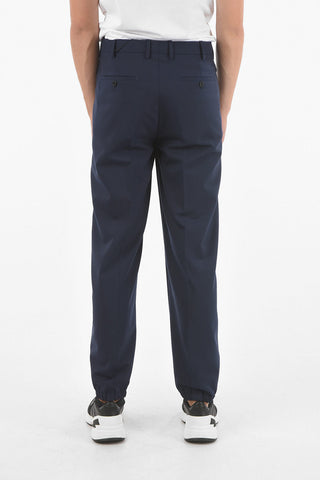 Pantaloni a 4 tasche con banda laterale a contrasto