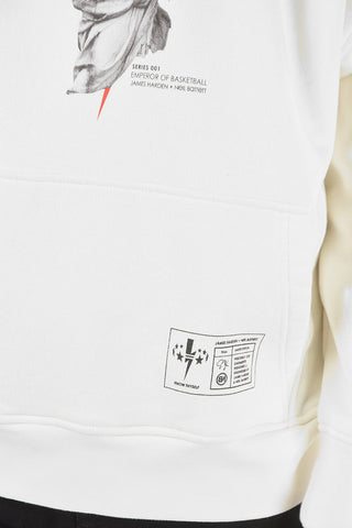 JAMES HARDEN Patch Pocket Printed EMPEROR OF BASKETBALL Hoodie