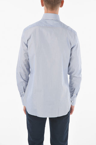 Standard Collar TROFEO COMFORT Micro-pinstriped Shirt