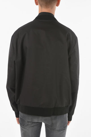 Bomber Slim Fit Reversibile con Stampa THUNDERBOLT
