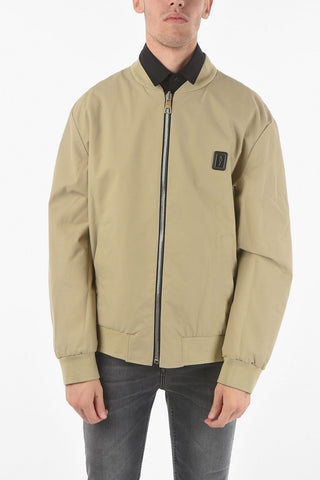 Bomber Slim Fit Reversibile con Stampa THUNDERBOLT
