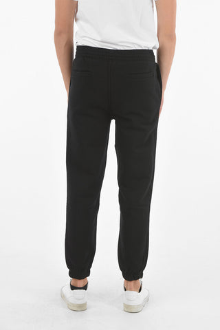 Printed BARBED WIRE Cotton Joggers