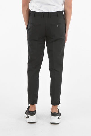 Ankle Zip Slim Fit Pants