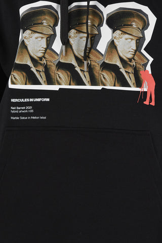 Printed HERCULES IN UNIFORM Hoodie
