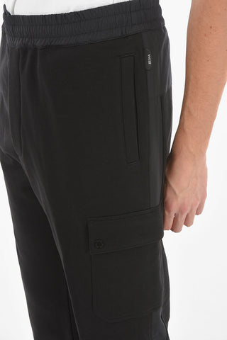 ZZEGNA Joggers In Cotone Garzato Con Tasche Laterali