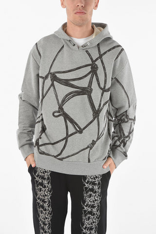 ZZEGNA Maxi Print Hoodie