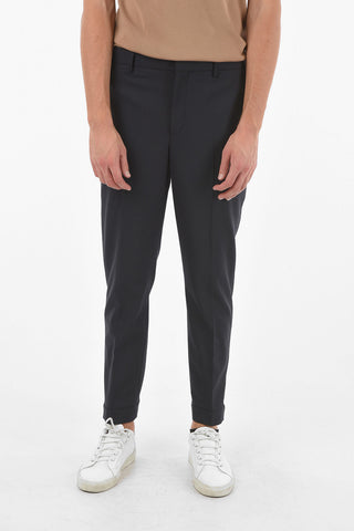 Slim Fit TRAVEL Pants with Ankle Zip