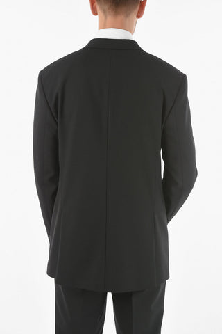 Slim Fit Notch Lapel 2-Button Blazer