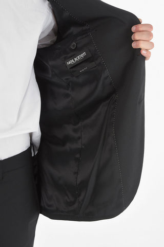 Slim Fit Notch Lapel 2-Button Blazer