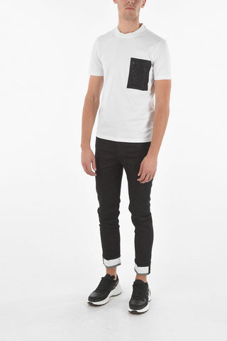 Crew-neck T-Shirt with Breast Pocket