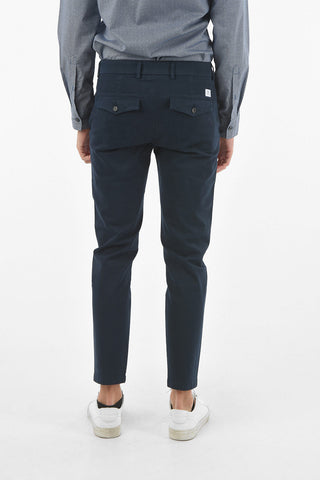 Single -pleated PRINCE Chino Pants