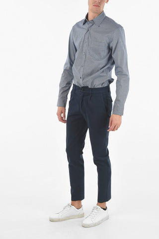 Single -pleated PRINCE Chino Pants