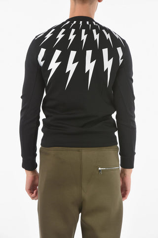 Slim Fit FAIRISLE THUNDERBOLT Sweatshirt