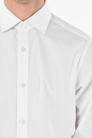 ZZEGNA Popeline Cotton GRAVITY SLIM FIT Shirt