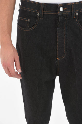 15cm Stretch Denim Slouch Fit Jeans