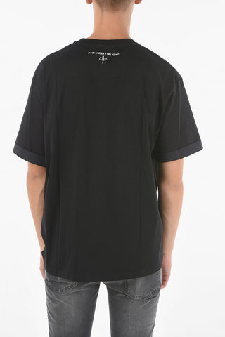 JAMES HARDEN Front Printed Crew-neck STAR BOLT T-shirt