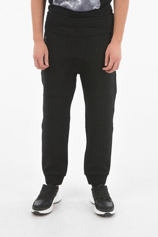 3-pocket Skinny Biker Joggers with THUNDERBOLT Embroidery
