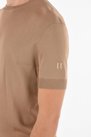 Tech Knit T-shirt with THUNDERBOLT Embroidery