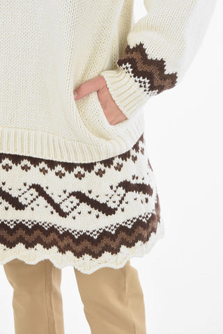 Fairsile Chunky Knit Wolly Sweater