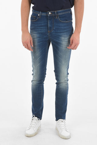 THE GODFATHER OF DENIM Regular Waist Skinny Fit Jeans 16cm